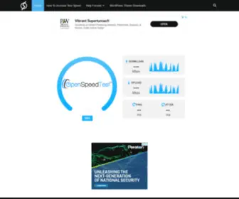 Myonlinespeedtest.com(My Online Speed Test) Screenshot