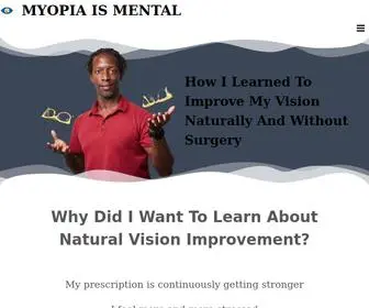 Myopiaismental.com(Myopia Is Mental) Screenshot