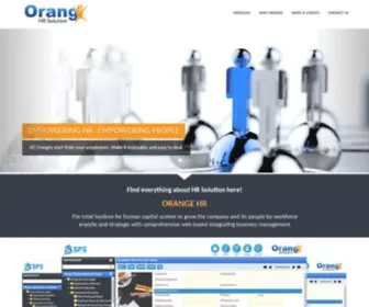 Myorangehr.com(Human resource) Screenshot