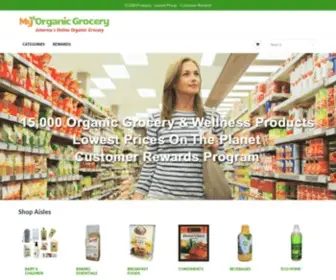 MyorganicGrocery.com(Organic Grocery Online Store) Screenshot