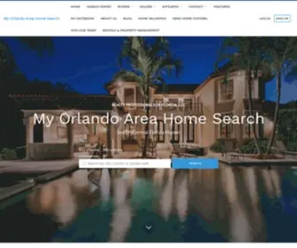 Myorlandoareahomesearch.com(My Orlando Area Home Search) Screenshot