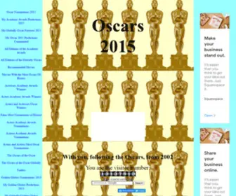 Myoscarpredictions.com(My Oscars Predictions 2015) Screenshot