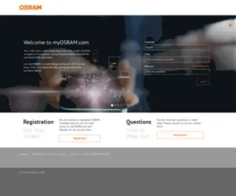 Myosram.com(OSRAM) Screenshot