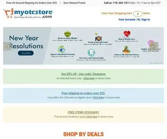 MyotcStore.com(Shop and Earn Reward Points) Screenshot