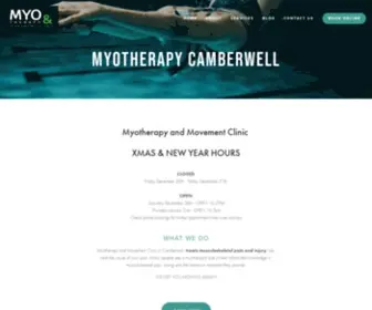 Myotherapyandmovementclinic.com.au(Myotherapy and Movement Clinic) Screenshot