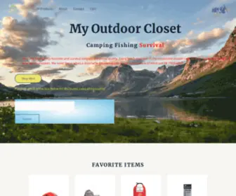 Myoutdoorcloset.com(MY OUTDOOR CLOSET) Screenshot