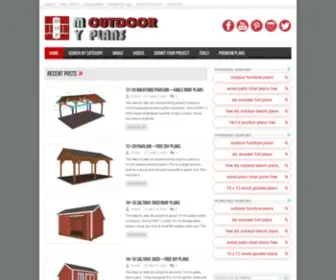 Myoutdoorplans.com(Free Outdoor Plans) Screenshot