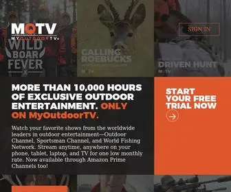 Myoutdoortv.com(Outdoor) Screenshot