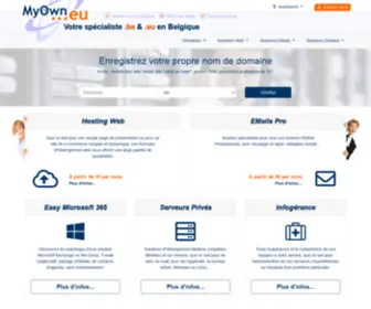 Myown.be(Noms de domaines) Screenshot