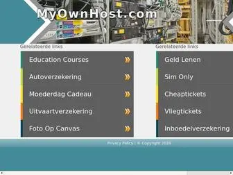 Myownhost.com(myownhost) Screenshot