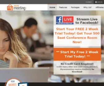 Myownmeeting.net(MyOwnMeeting-Dynamic Video Conferencing Software) Screenshot