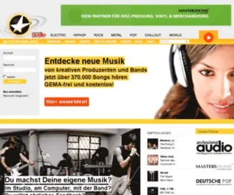 Myownmusic.co.uk(Entdecke neue Musik) Screenshot