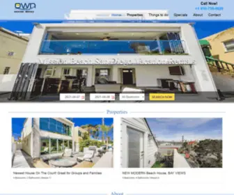 Myownvacationrentals.com(Mission Beach) Screenshot