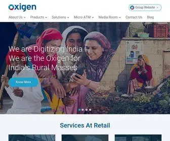 Myoxigen.com(Oxigen Services India Pvt Ltd) Screenshot