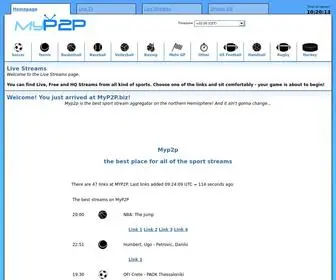 MYP4P.eu(Live Sport Streams For Free) Screenshot