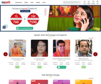 Mypaath.com(Book Pooja) Screenshot