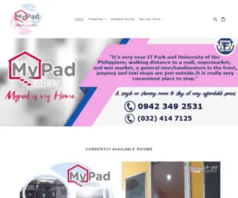 Mypadrooms.com(NEST Realty and Development Corporation) Screenshot