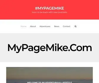 Mypagemike.com(Soon to be back with new podcasts) Screenshot