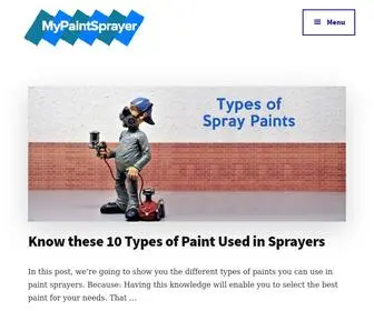 Mypaintsprayer.com(Unbiased Reviews & Guide) Screenshot