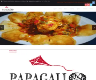 Mypapagallo.com(Papagallo Restaurant & Bar) Screenshot