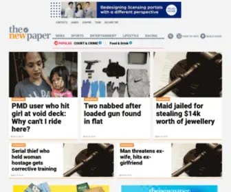 Mypaper.com.sg(The New Paper) Screenshot