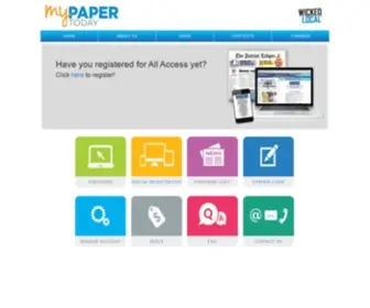 Mypapertoday.com(Subscribe) Screenshot