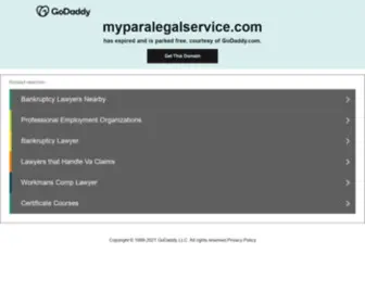 Myparalegalservice.com(Myparalegalservice) Screenshot