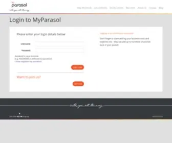 Myparasol.co.uk(Myparasol) Screenshot