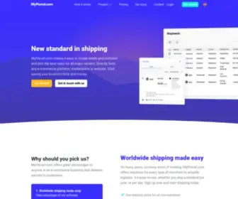 Myparcel.com(Myparcel) Screenshot