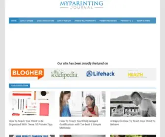 Myparentingjournal.com(Parenting Tips) Screenshot