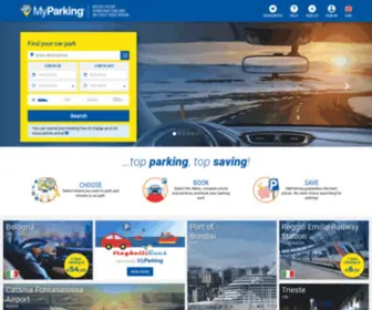 Myparking.eu(Book Parking Online in Italy and Spain) Screenshot