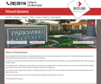 Myparkwoodapartments.com(Parkwood Apartments) Screenshot