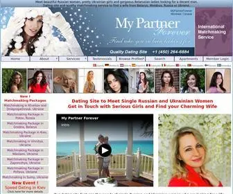 Mypartnerforever.com(Meet Single Women) Screenshot