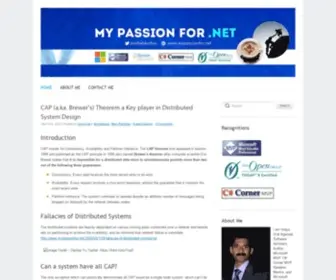 Mypassionfor.net(My Passion For .Net) Screenshot