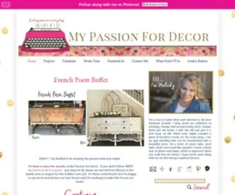 Mypassionfordecor.com(My Passion For Decor) Screenshot