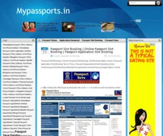 Mypassports.in(Passport Online) Screenshot