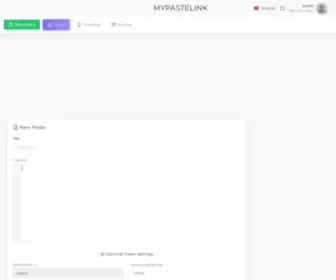 Mypastelink.com(MYPASTELINK) Screenshot