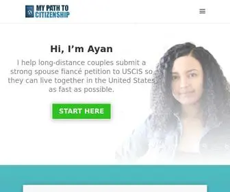 Mypathtocitizenship.com(Bring Your Family To The US) Screenshot