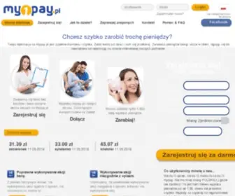 Mypay.pl(Zarabiaj pieniądze przez Internet) Screenshot