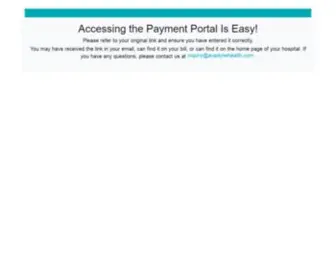 Mypaymed.com(Patient portal) Screenshot