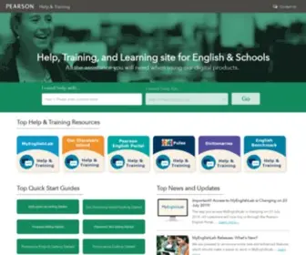 Mypearsonhelp.com(MyPearson Help and Support Centre) Screenshot
