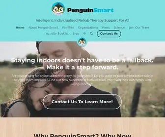 Mypenguinsmart.com(Intelligent, Individualized Rehab Therapy for All) Screenshot