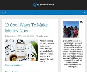 Mypenniestodollars.com(My Pennies To Dollars) Screenshot