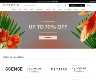 Myperfectsale.com(ShopStyle) Screenshot