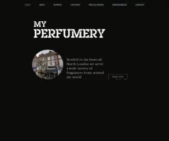 Myperfumery.co.uk(HOME) Screenshot