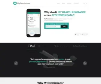 Mypermissions.com(Protect Your Privates) Screenshot