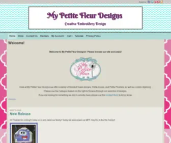Mypetitefleurdesigns.com(My Petite Fleur Designs) Screenshot
