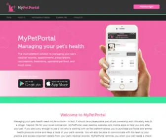 Mypetportal.co.uk(MyPetportal) Screenshot