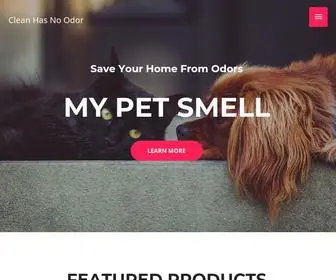 Mypetsmell.com(My Pet Smell) Screenshot