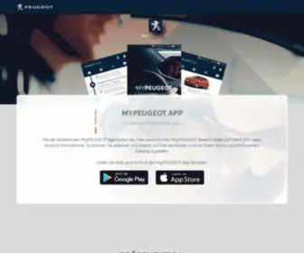 Mypeugeot-APP.de(PEUGEOT MyPEUGEOT APP) Screenshot